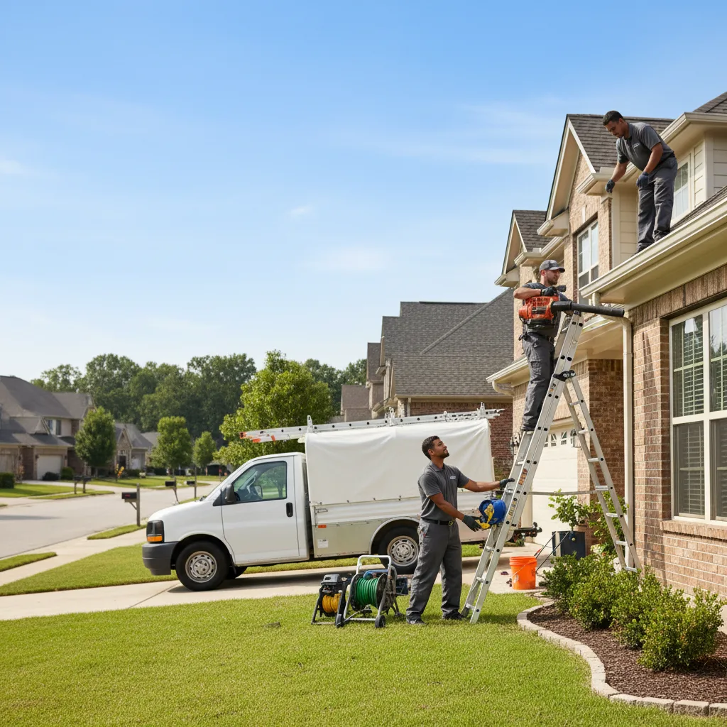 Home Gutter Service in Walled Lake, MI near me